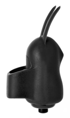 Power Vibrator Rabbit Lustfinger Black Bunny Vibe für Vorspiel & Partner-Stimulation