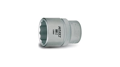 HAZET Steckschlüsseleinsatz 3/8", 12-kant, kurze A SW 12 mm