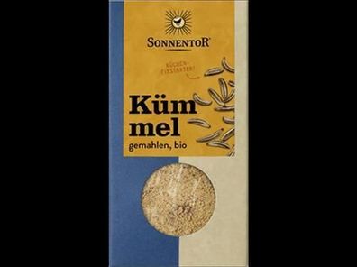Sonnentor 6x Kümmel gemahlen, Packung 60g