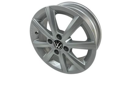 1x VW Alufelge Merano Felge 14 Zoll 5Jx14 ET35 original UP! diamantsilber Alu OE