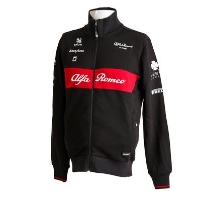 Code Zero Sweat-Jacke Alfa Romeo F1 Team Damen Sweatshirt Zip Pullover Pulli