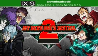 NEU für XBOX One Series X S Spiel My Hero One´s Justice 2 Game Key Download Code