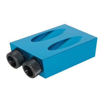 Taschenloch Bohrvorrichtung 15° Winkel 6, 8 u. 10 mm