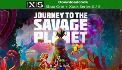 NEU für XBOX One Series X S Spiel Journey to the Savage Planet Game Key Download