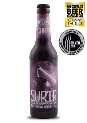 Surtr - Smoked Porter, 0,33l Flasche - Wacken Brauerei