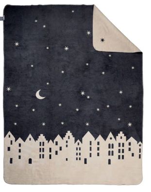 Decke "Winterstadt" groß - Räder Design