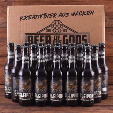 Sleipnir - Schnelles Helles, 20x 0,33l Flasche - Wacken Brauerei