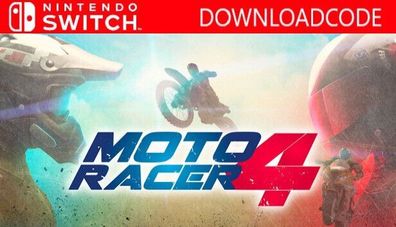 NEU für Nintendo Switch Spiel Moto Racer 4 Game Key Email 24H Download Code NEW