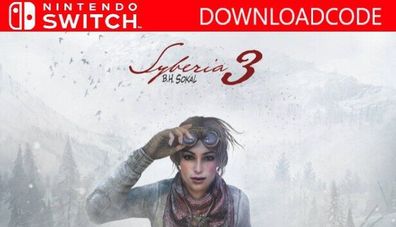 NEU für Nintendo Switch Spiel Syberia 3 Game Key Email 24H Download Code NEW