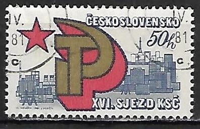 Tschechoslowakei gestempelt Michel Nummer 2613