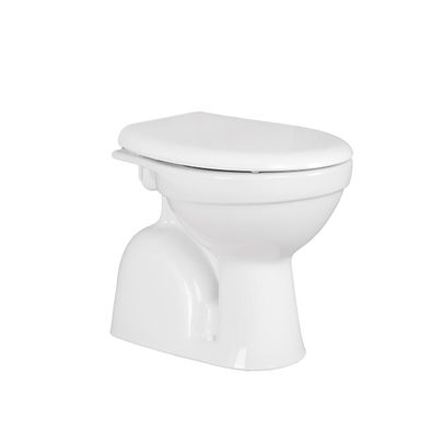 Belvit Stand WC mit Taharet/Bidet Funktion Abgang Senkrecht Boden + Softclose Deckel