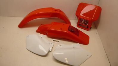 Verkleidungssatz Plastiksatz plastic kit passt an Honda Xr 250 450 R 96-23 rot-w