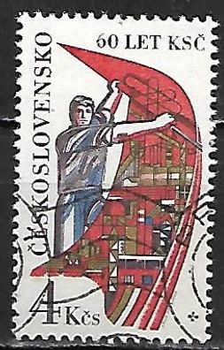 Tschechoslowakei gestempelt Michel Nummer 2616