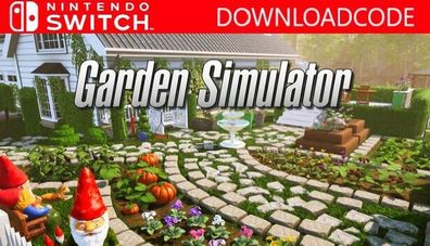 NEU für Nintendo Switch Spiel Garden Simulator Game Key Email 24h Download Code