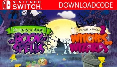 NEU für Nintendo Switch Spiel Secrets of Magic 1 and 2 Game Key Email 24h ACTION