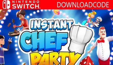 NEU für Nintendo Switch Spiel Instant Chef Party Game Key Email 24h Download NEW