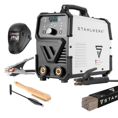 Stahlwerk Elektroden-Schweißgerät ARC 200 Puls Pro Vollausstattung