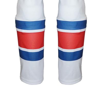 Eishockey Stutzen STEEL Sublimiert NYR Weiss