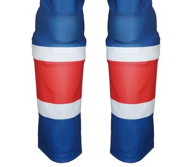 Eishockey Stutzen STEEL Sublimiert NYR Blau