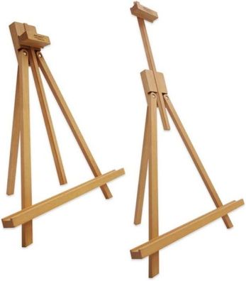Mont Marte - Tischstaffelei aus Buchenholz - Für Leinwände bis 70 cm