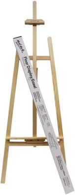 Mont Marte - Atelierstaffelei aus Kiefernholz - Höhe 172cm - Für Leinwände bis 122cm
