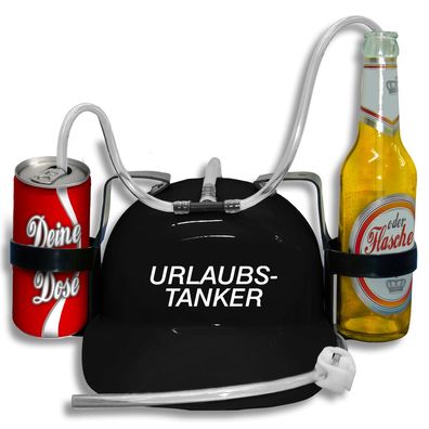 Trinkhelm Spaßhelm mit Print - Urlaubstanker - 51627