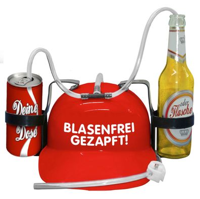 Trinkhelm Spaßhelm mit Printmotiv - Blasenfrei gezapft - 51600 - versch. Farben zur
