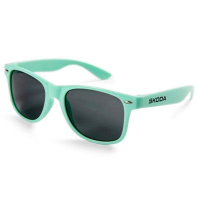 Original Skoda Sonnenbrille Brille grün 6U0087900A