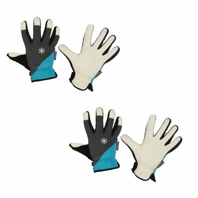 2 Paar Winterhandschuhe Polartex II Gr 8 Cr-frei gegerbt Keron Works Winter