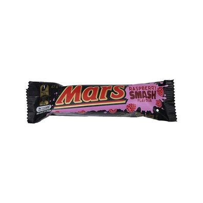 Mars Raspberry Smash Schokoriegel - Import 47 g