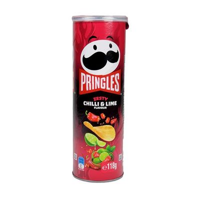 Pringles Zesty Chilli & Lime Flavour - Import 118 g