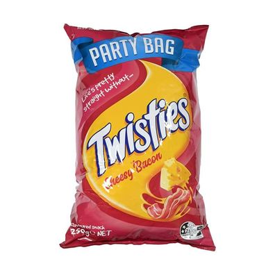 Twisties Cheesy Bacon Maissnack Party Bag 250 g