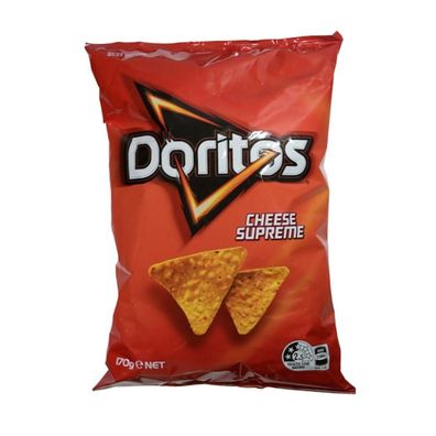 Doritos Cheese Supreme Tortilla Chips - Import 170 g