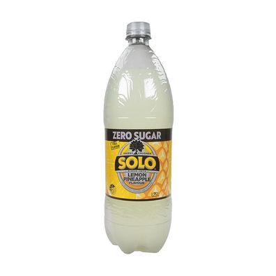 SOLO Big Lemon Pineapple Zero Sugar - Import 1250 ml