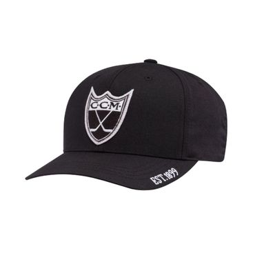 Cap CCM Monochrome Structured Senior - Farbe: weiss