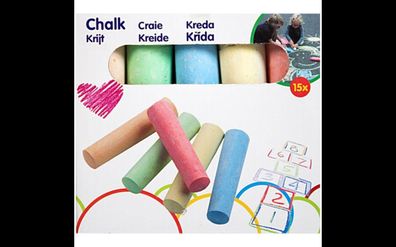 XL Malkreide 6Stk. Straßenkreide Kinder Spiel Sommer Kreide Straßenmalkreide
