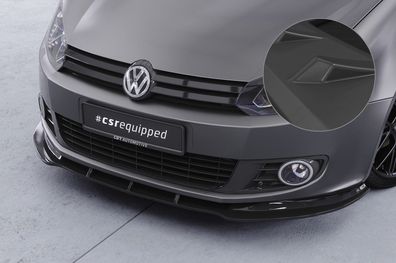 CSR Cup-Spoilerlippe mit ABE für VW Golf 6 CSL035-L Lackierung erforderlich (schwarz