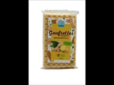 Pural 3x Dinkel Ingwer Waffeln 67g