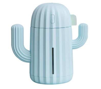 VCCstore-Kaktusförmiger USB-Luftbefeuchter – kabellos, leise & mit LED-Stimmungslicht