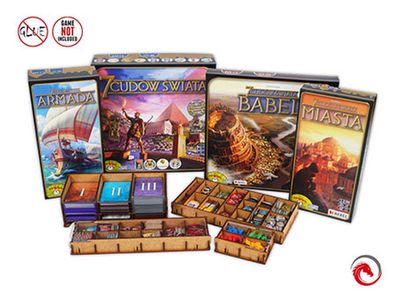 e-raptor - Sortiereinsatz für 7 Wonders und alle Erweiterungen