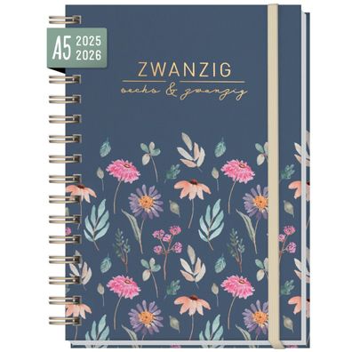 Lieblings-Timer 2025/2026 / Flying Flowers / Häfft-Verlag