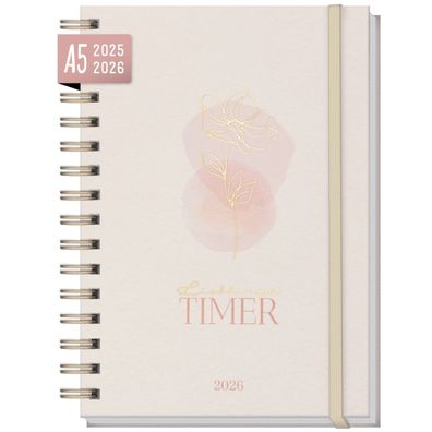Lieblings-Timer 2025/2026 / Soft Flower / Häfft Verlag