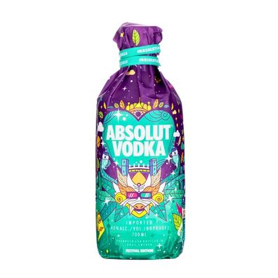 Absolut Vodka 0,7L Lollapalooza - Limited Edition 2018 - Festival Edition Wodka