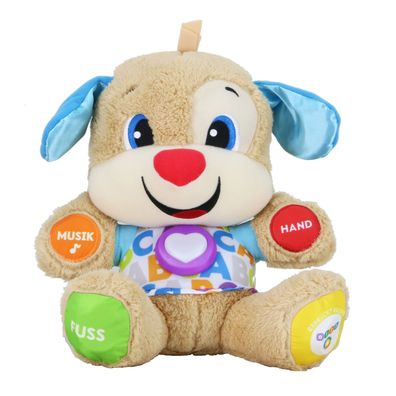 Fisher-Price Lernspaß Hündchen Plüschtier mit Funktion