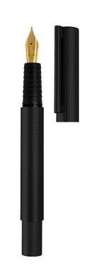 Otto Hutt Füllfederhalter D08, PVD beschichtet Messing matt , 18ct Goldfeder