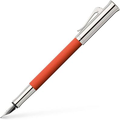 Graf von Faber-Castell Füllfederhalter Guilloche Burned Orange EF