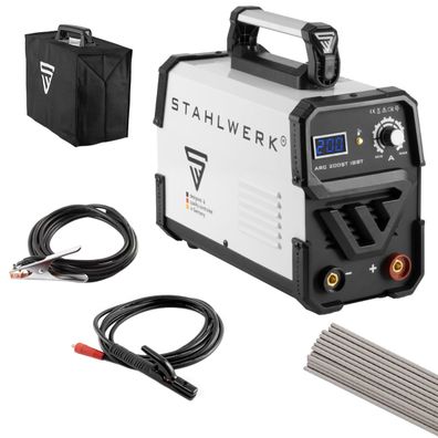 Stahlwerk Schweißgerät ARC 200 ST IGBT MMA E Hand Inverter 200 A Double Board