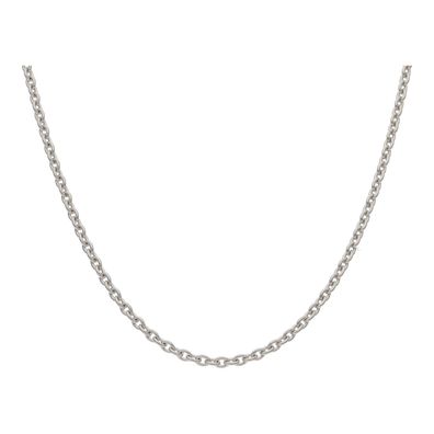 Weißgold Kette für Anhänger 333 JL48-05-0060 Anker rund massiv 1,9 mm breit