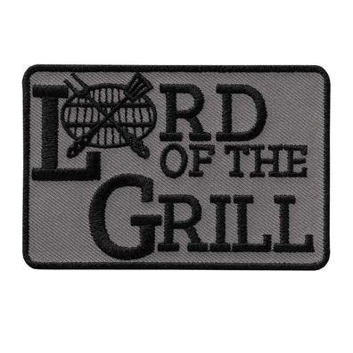 Mono-Quick 14034 Lord of the Grill Applikation, Bügelbild, Patch, Grillmeister