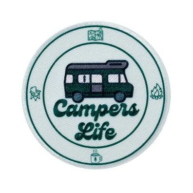 Mono-Quick 14053 Campers Life Applikation, Bügelbild, Patch, Outdoor Adventure